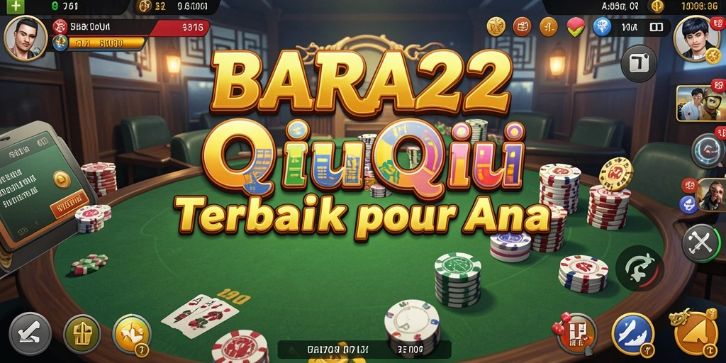 Tampilan gameplay QiuQiu yang seru dan menarik.