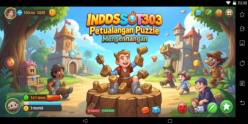 Tampilan gameplay menarik dari INDOSLOT303 penuh teka-teki.