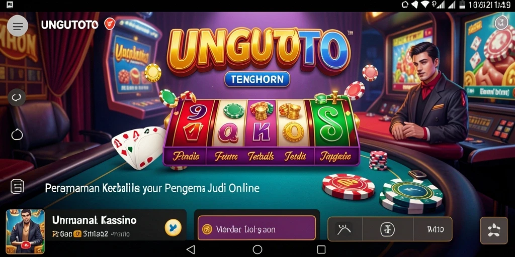 Tampilan menarik permainan Kasino di UNGUTOTO.